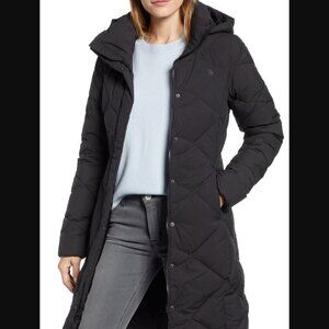 The North Face Women's Black Miss Metro II 550-Down Hooded Parka Jacket Size M